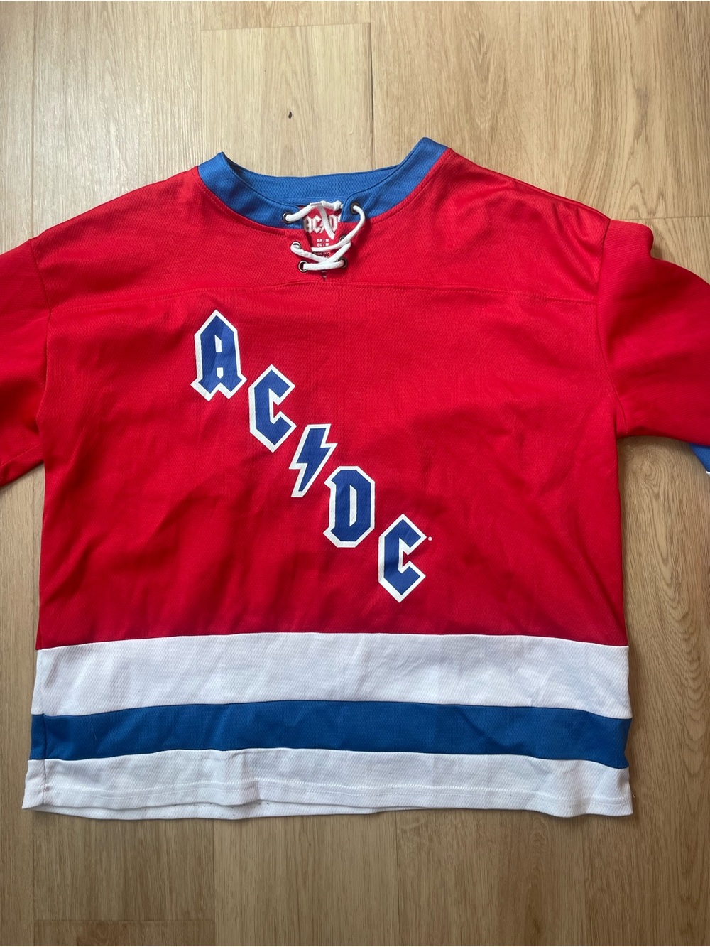 ac/dc hockey jersey